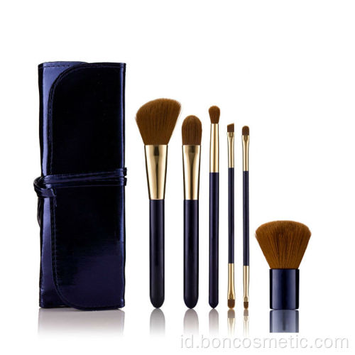 6 pcs Profesional Vegan Travel Kosmetik Makeup Brushes set